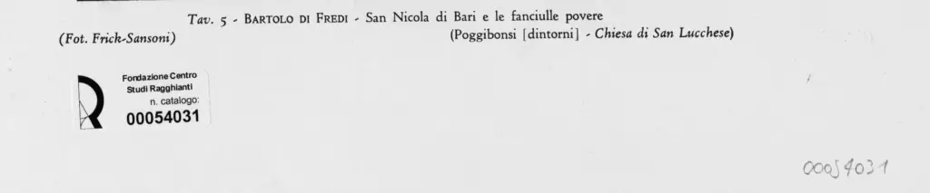 Frick Art Reference Library, Sansoni, Mario , retro