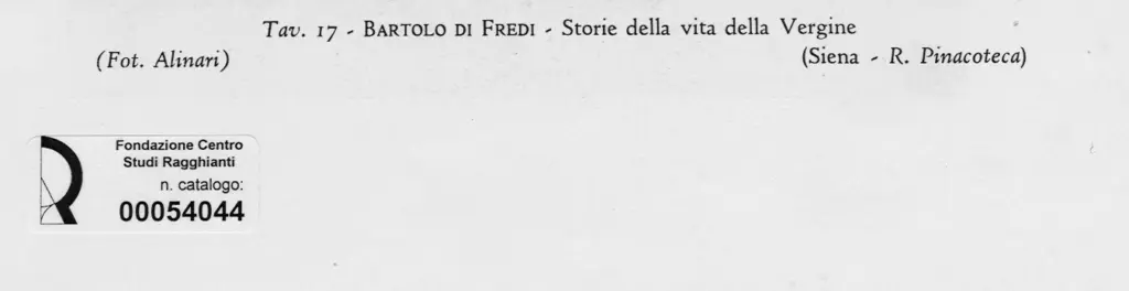 Alinari, Fratelli , Di Fredi, Bartolo - - , retro