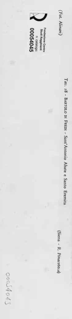 Alinari, Fratelli , Di Fredi, Bartolo - - , retro