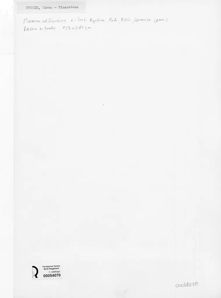 Anonimo, Anonimo , retro