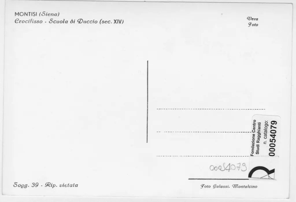 Galassi, Tullio , retro