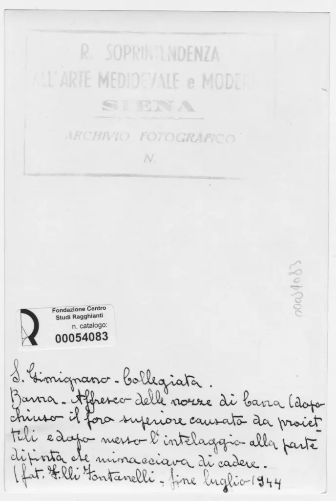 Fontanelli, Fratelli , retro