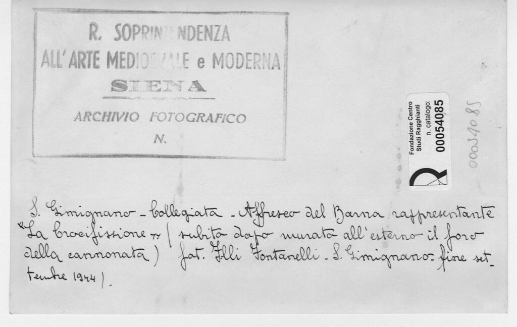 Fontanelli, Fratelli , retro