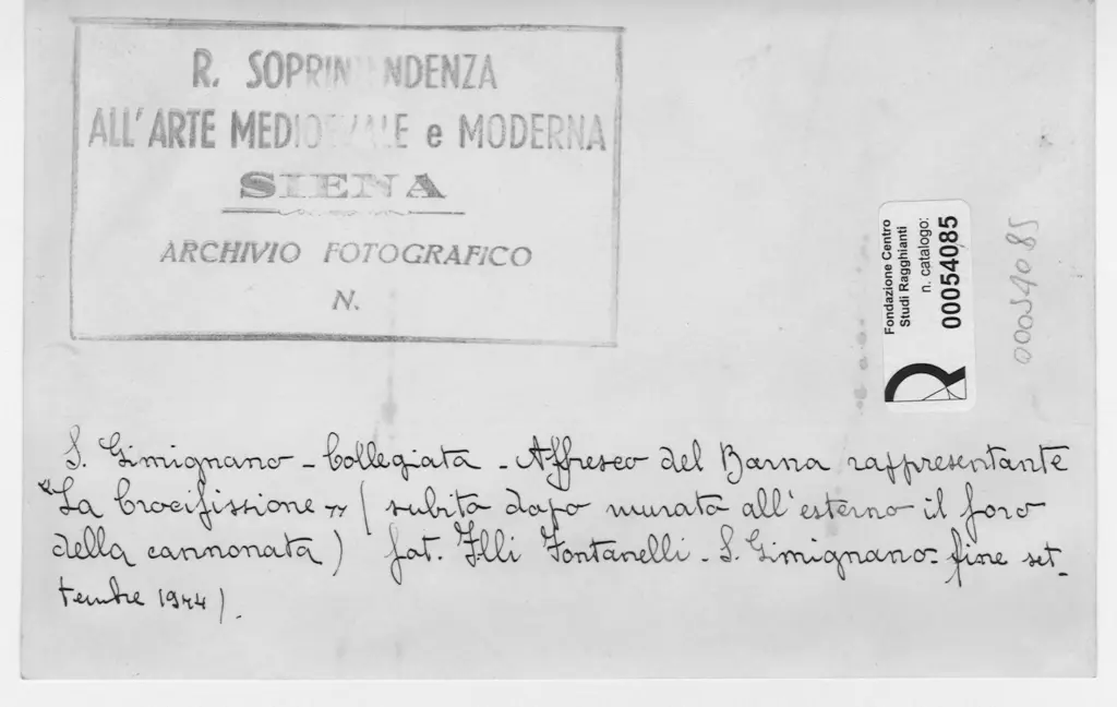 Fontanelli, Fratelli , retro