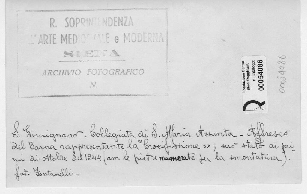 Fontanelli, Fratelli , retro