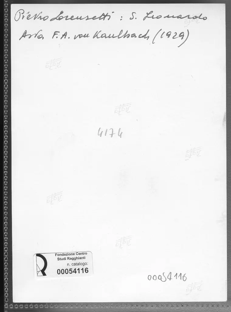 Anonimo, Anonimo , retro