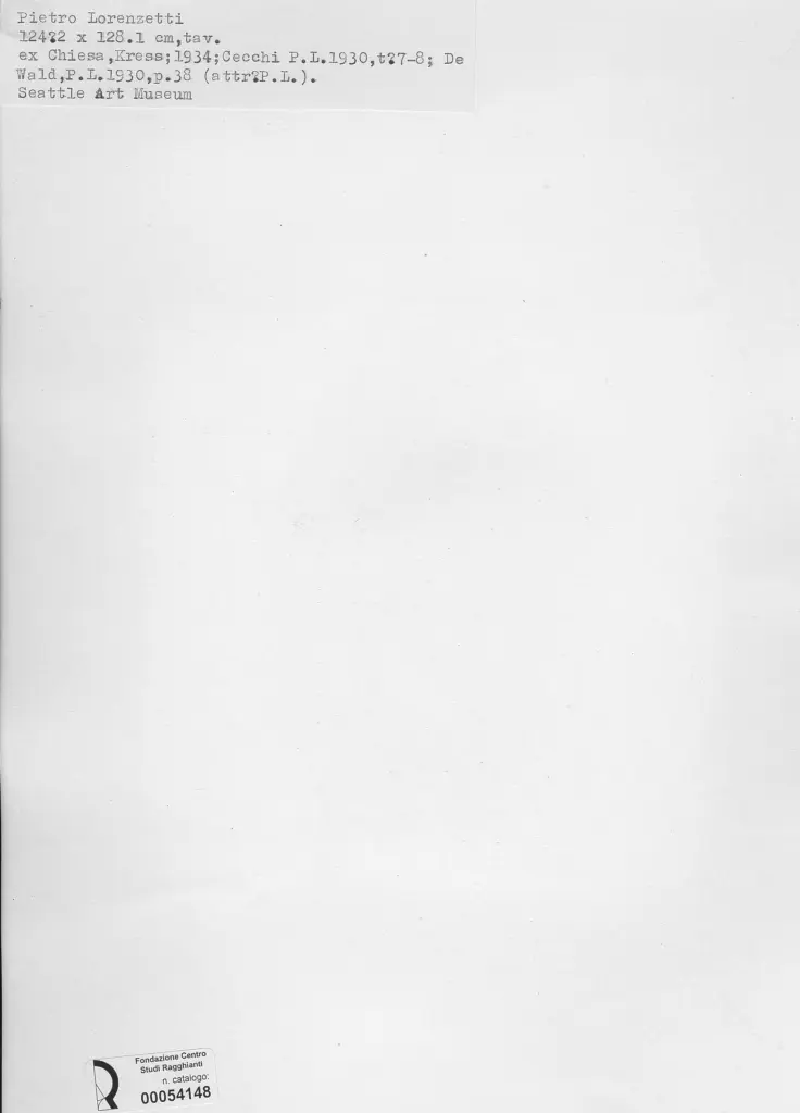 Anonimo, Anonimo , retro