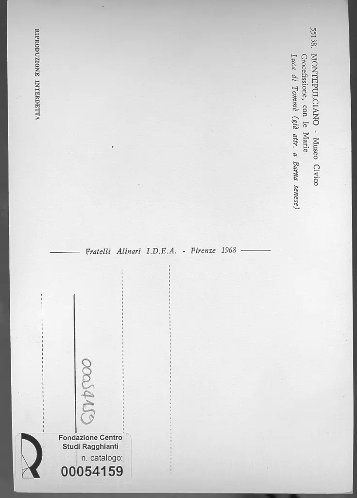 Alinari, Fratelli , Di Tomm&egrave;, Luca - - , retro