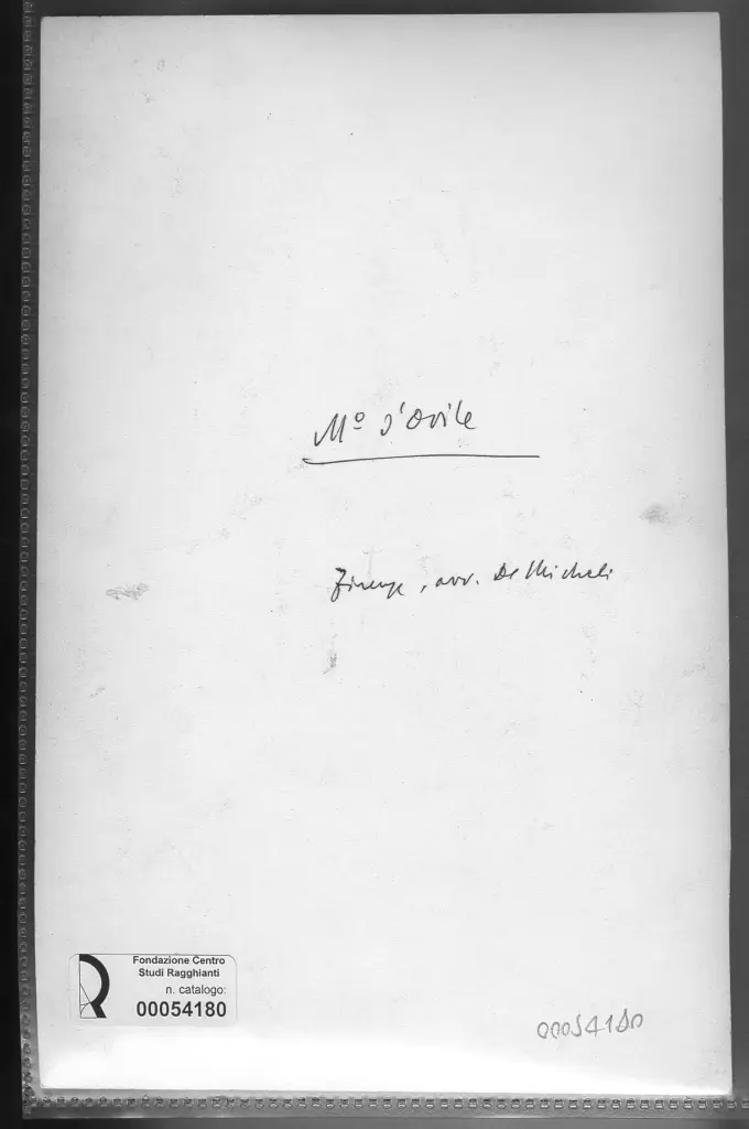 Anonimo, Anonimo , retro