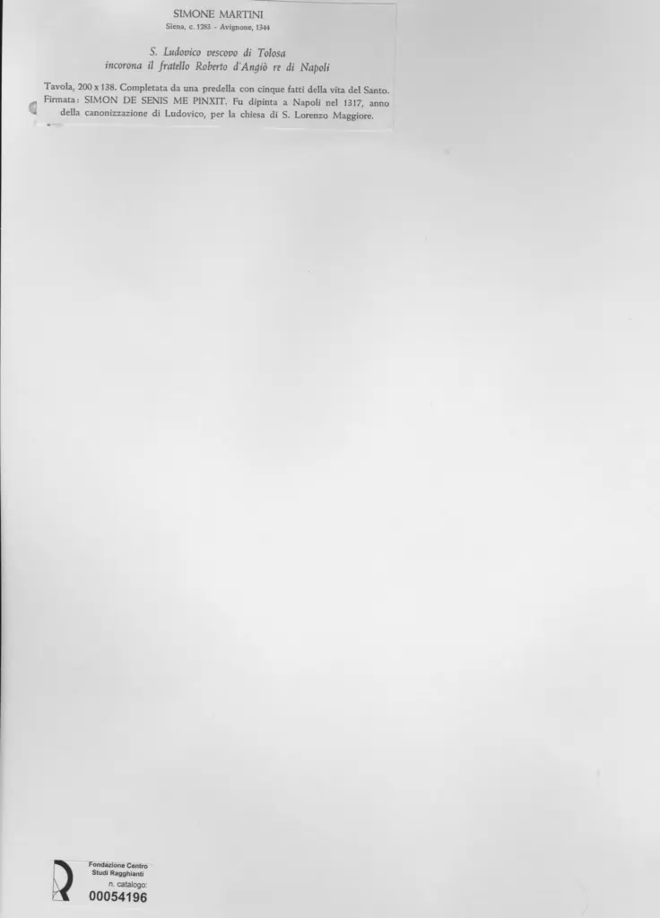 Anonimo, Anonimo , retro