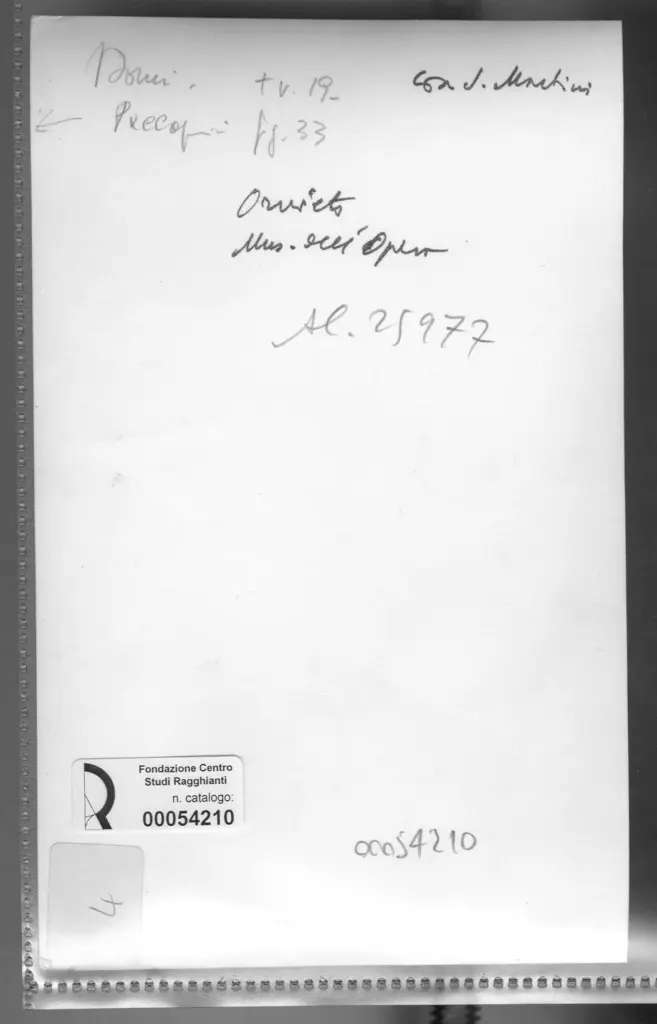 Anonimo, Anonimo , retro