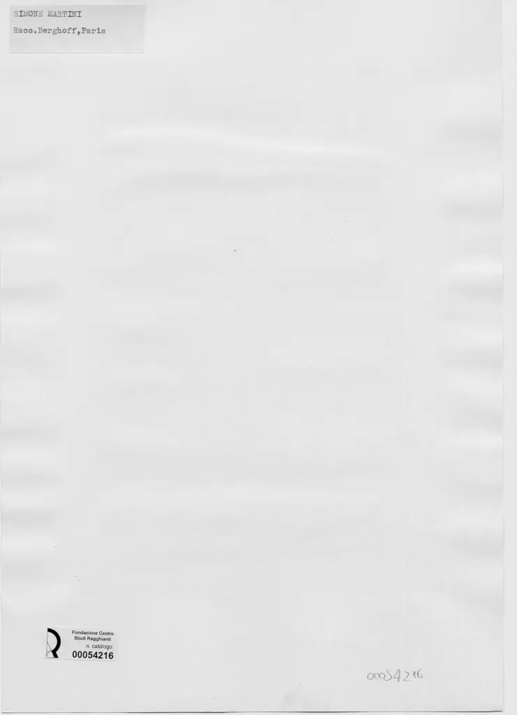 Anonimo, Anonimo , retro