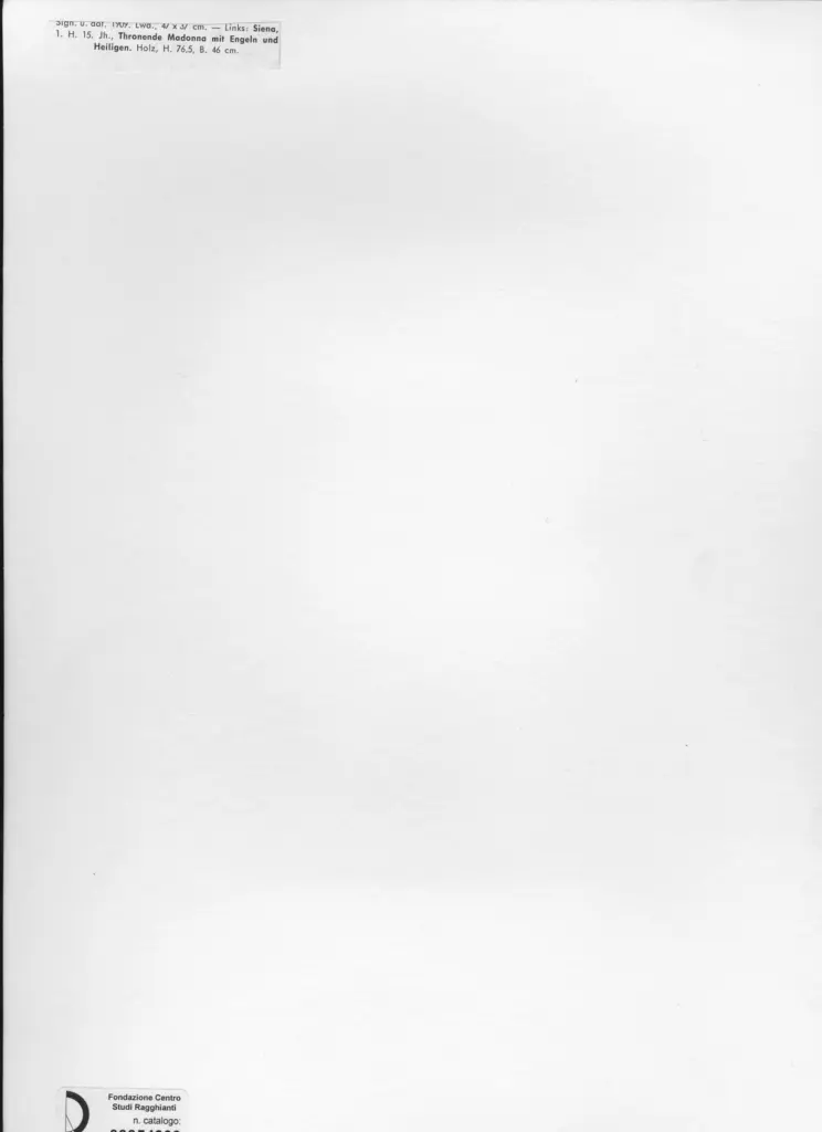 Anonimo, Anonimo , retro