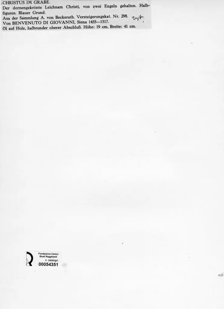 Anonimo, Anonimo , retro