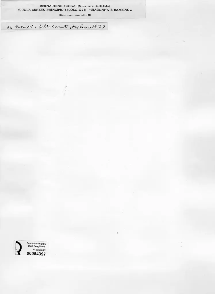 Anonimo, Anonimo , retro