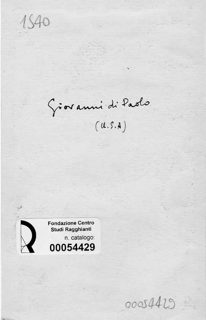 Anonimo, Anonimo , retro