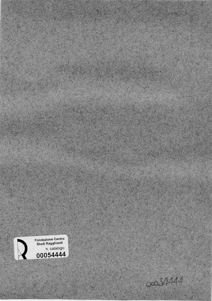 Anonimo, Anonimo , retro