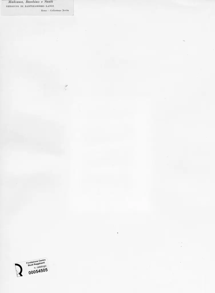 Anonimo, Anonimo , retro