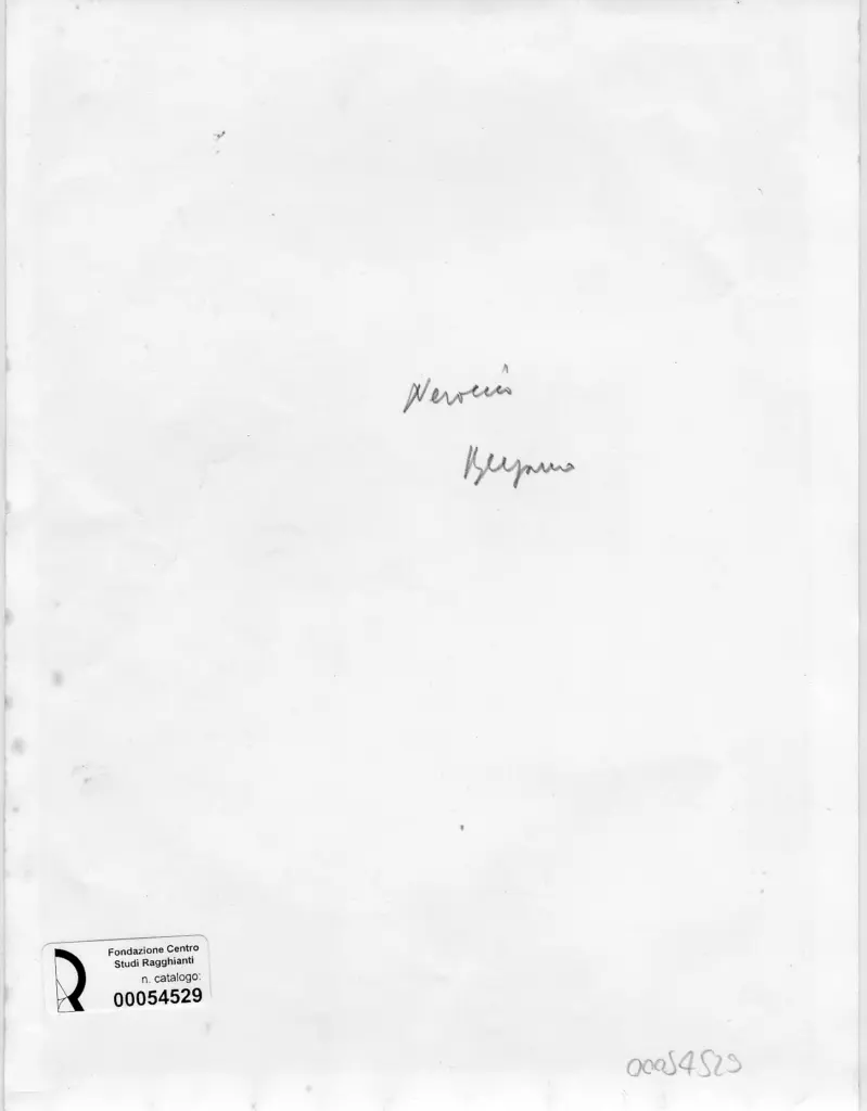 Anonimo, Anonimo , retro