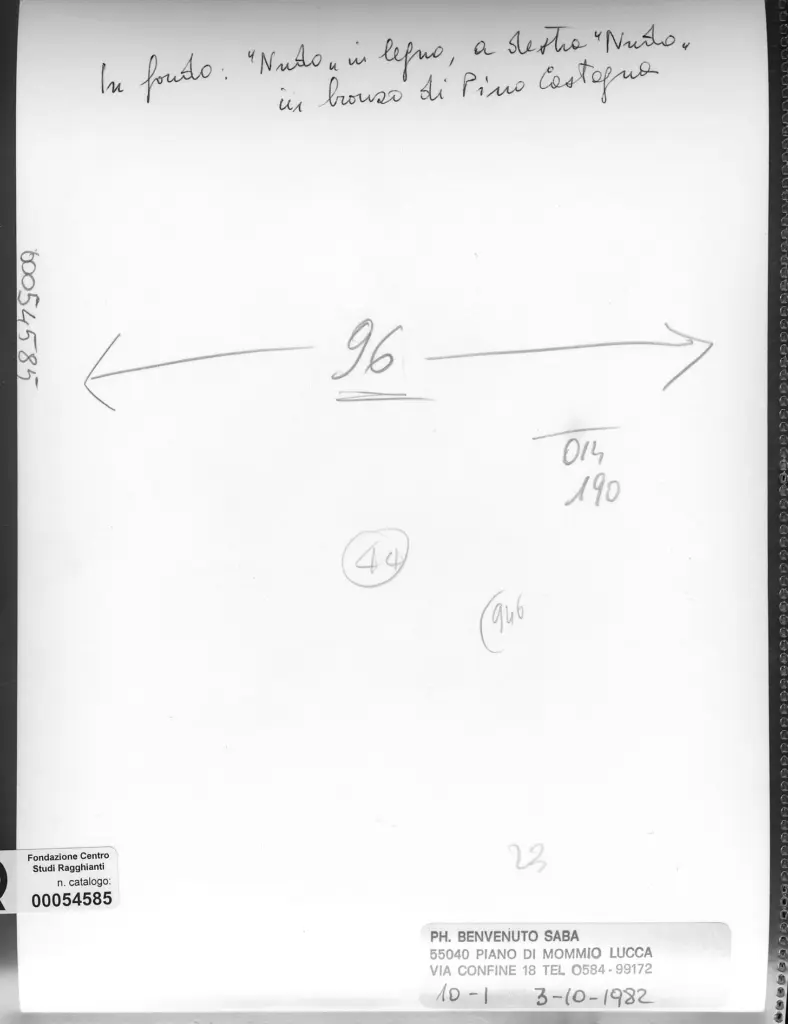 Saba, Benvenuto , retro