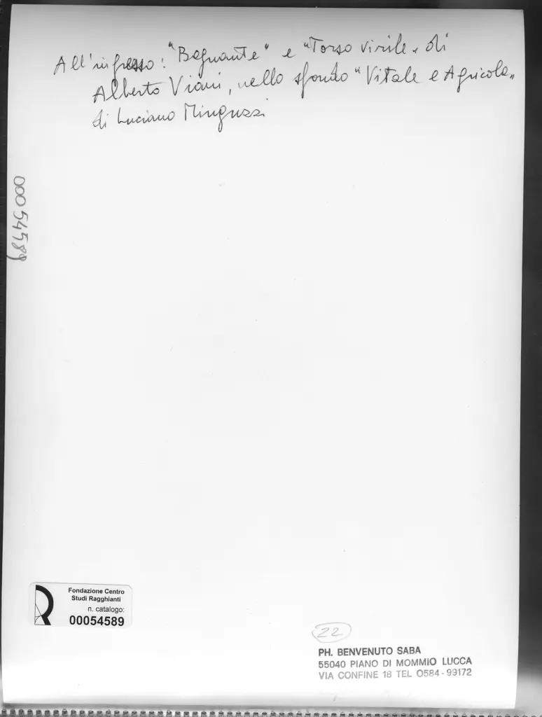 Saba, Benvenuto , retro