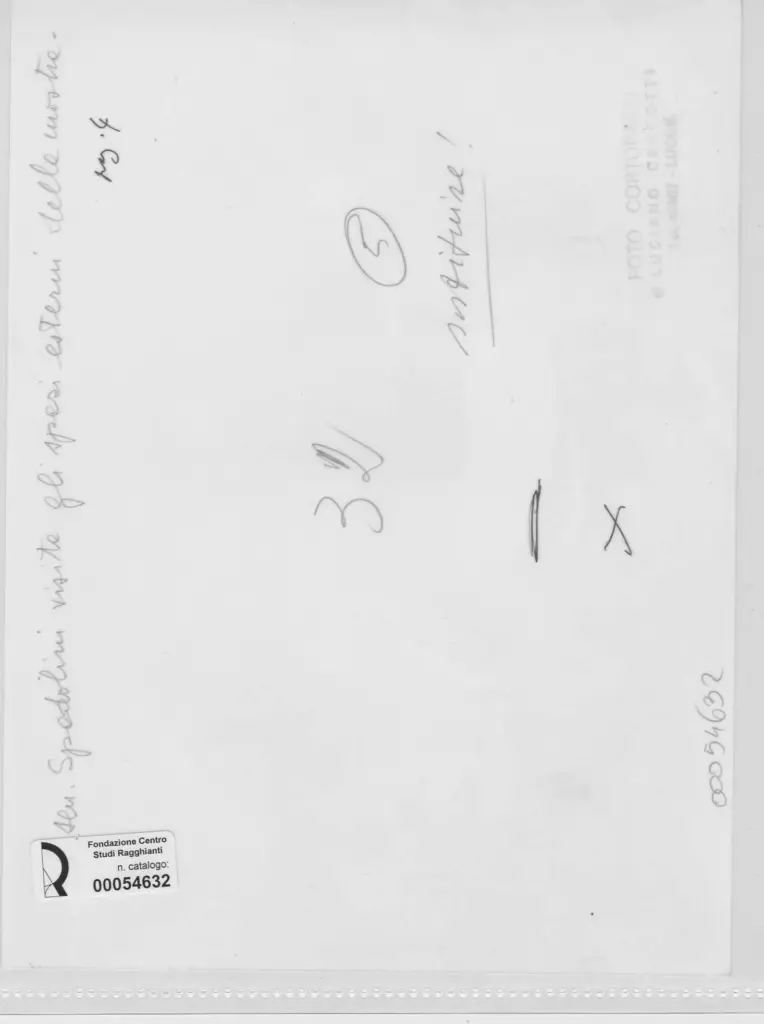 Foto Cortopassi , retro