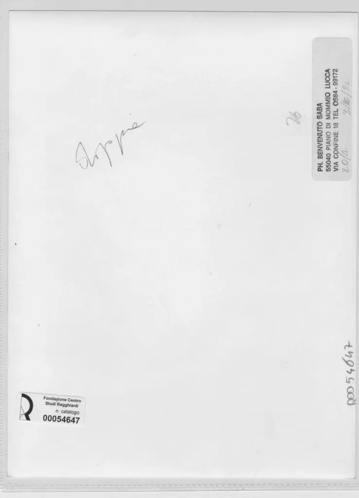 Saba, Benvenuto , retro