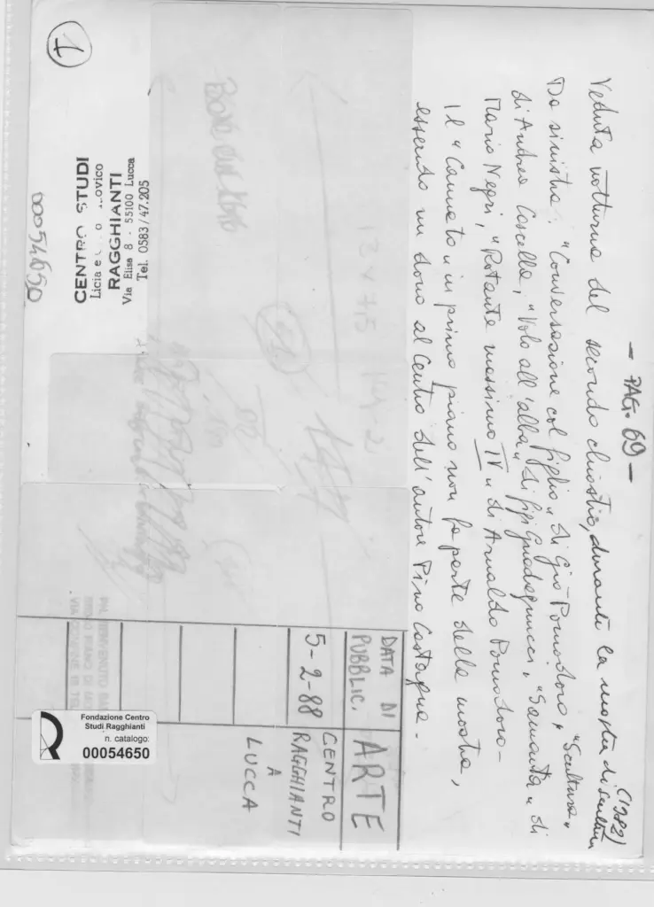 Saba, Benvenuto , retro