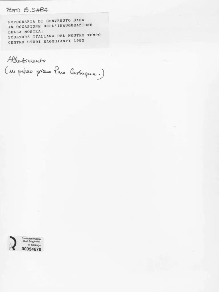 Saba, Benvenuto , retro