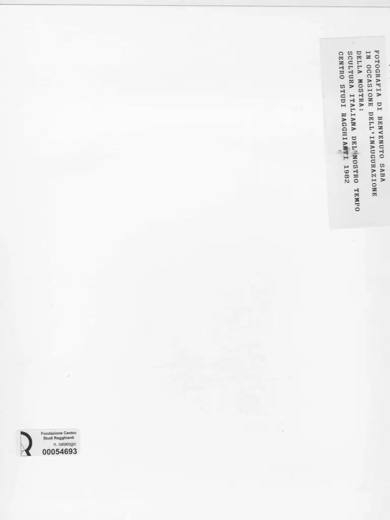 Saba, Benvenuto , retro