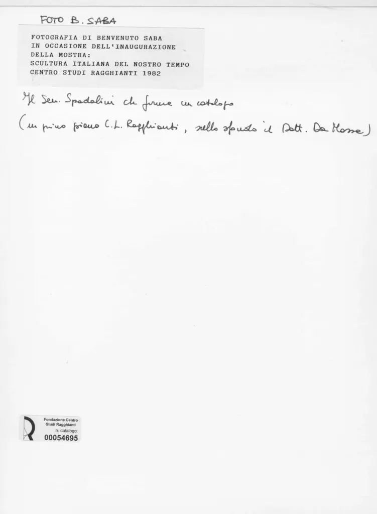 Saba, Benvenuto , retro