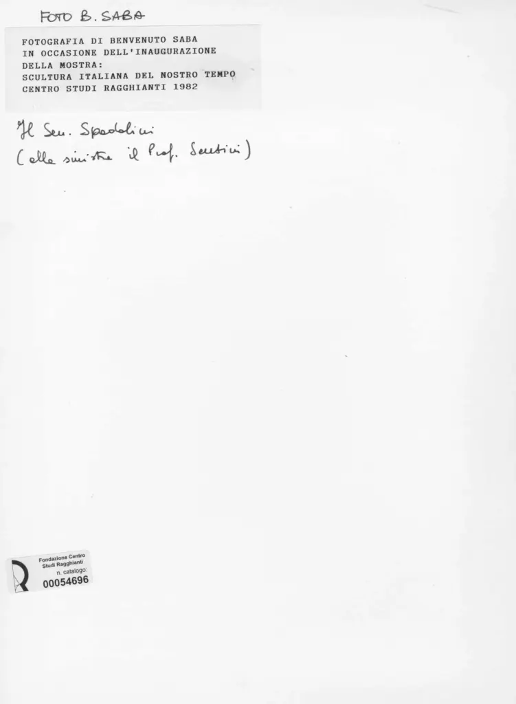 Saba, Benvenuto , retro