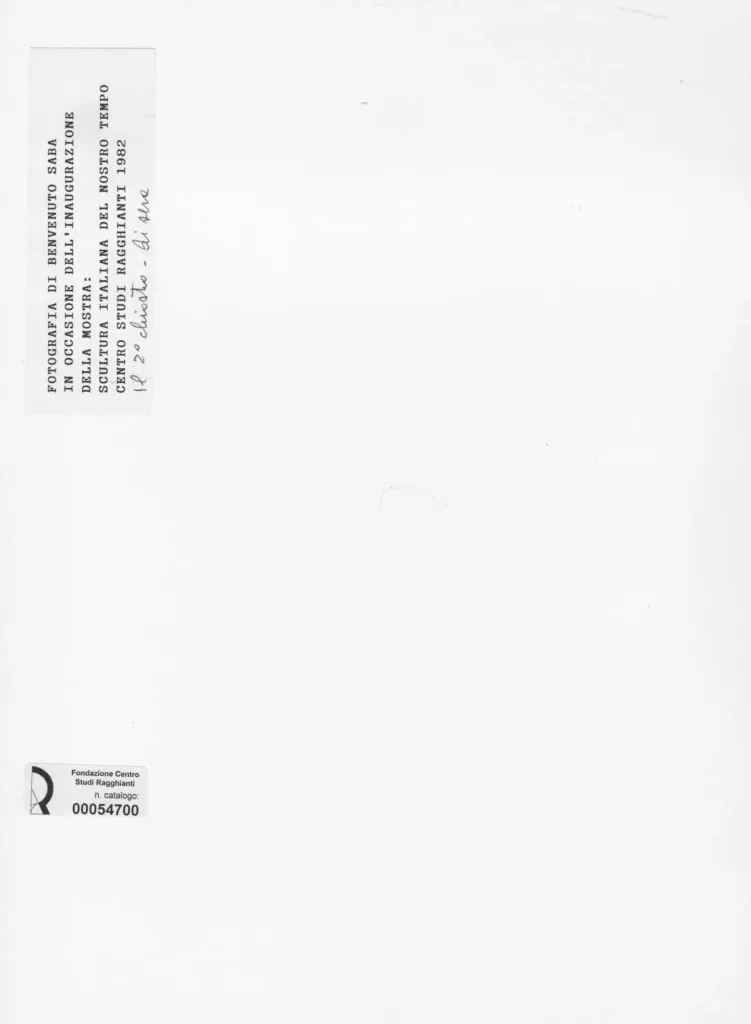 Saba, Benvenuto , retro