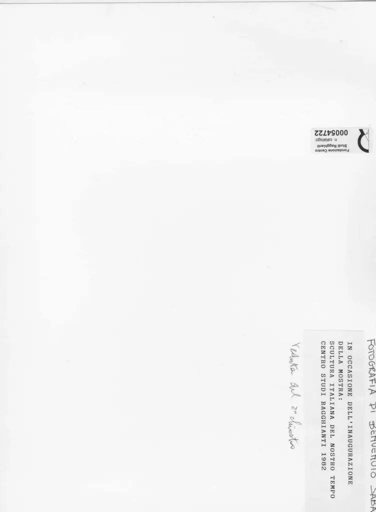 Saba, Benvenuto , retro