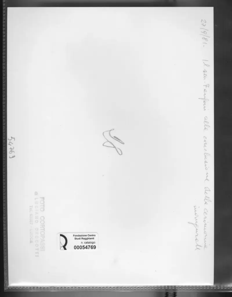 Foto Cortopassi , retro