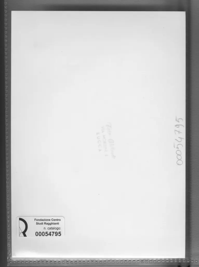 Ghilardi, Eugenio , retro