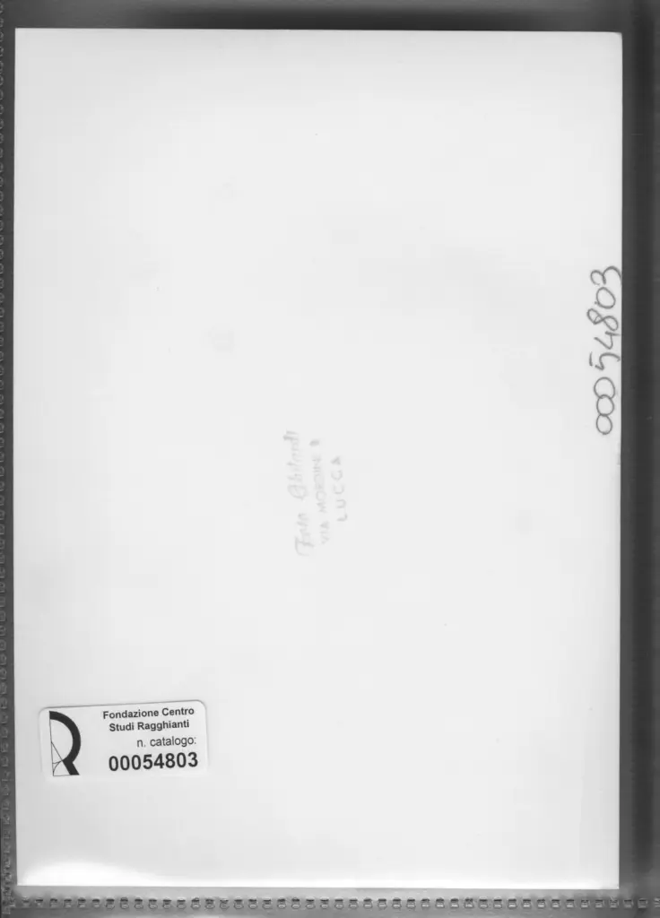 Ghilardi, Eugenio , retro