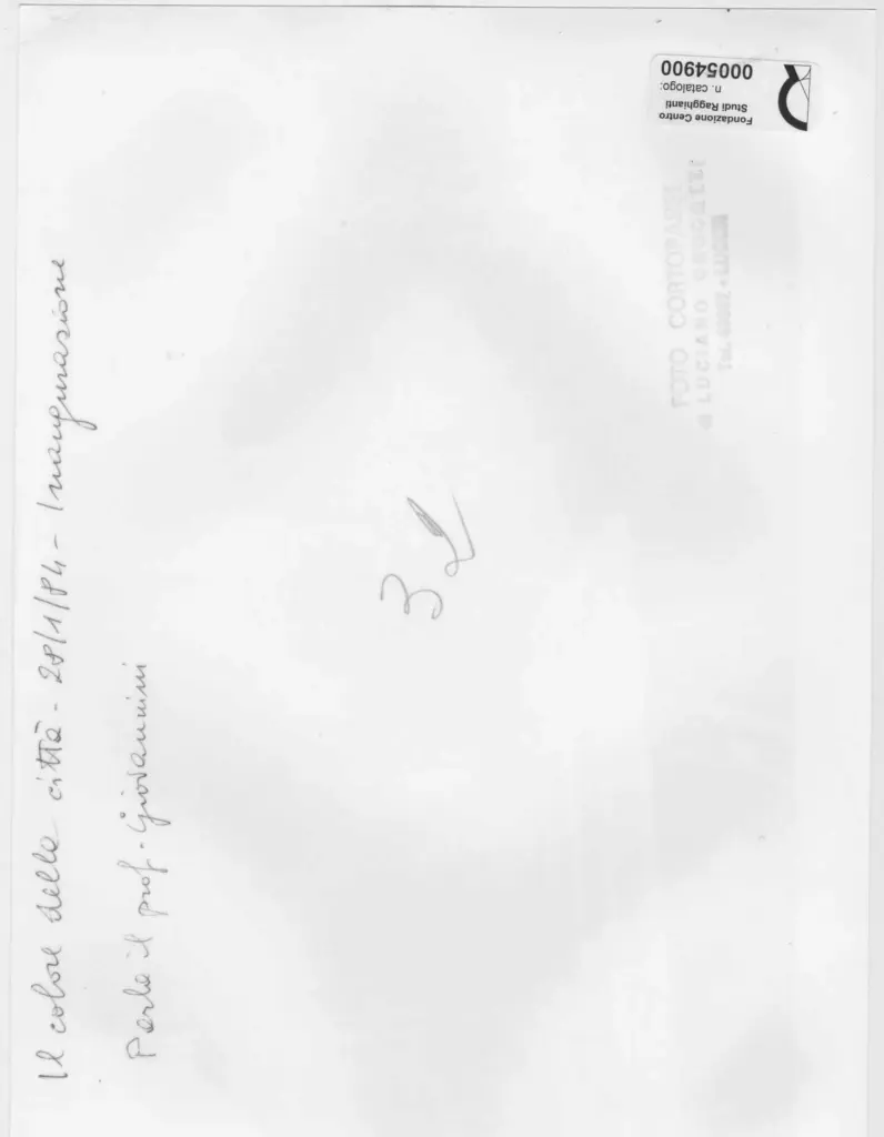 Foto Cortopassi , retro