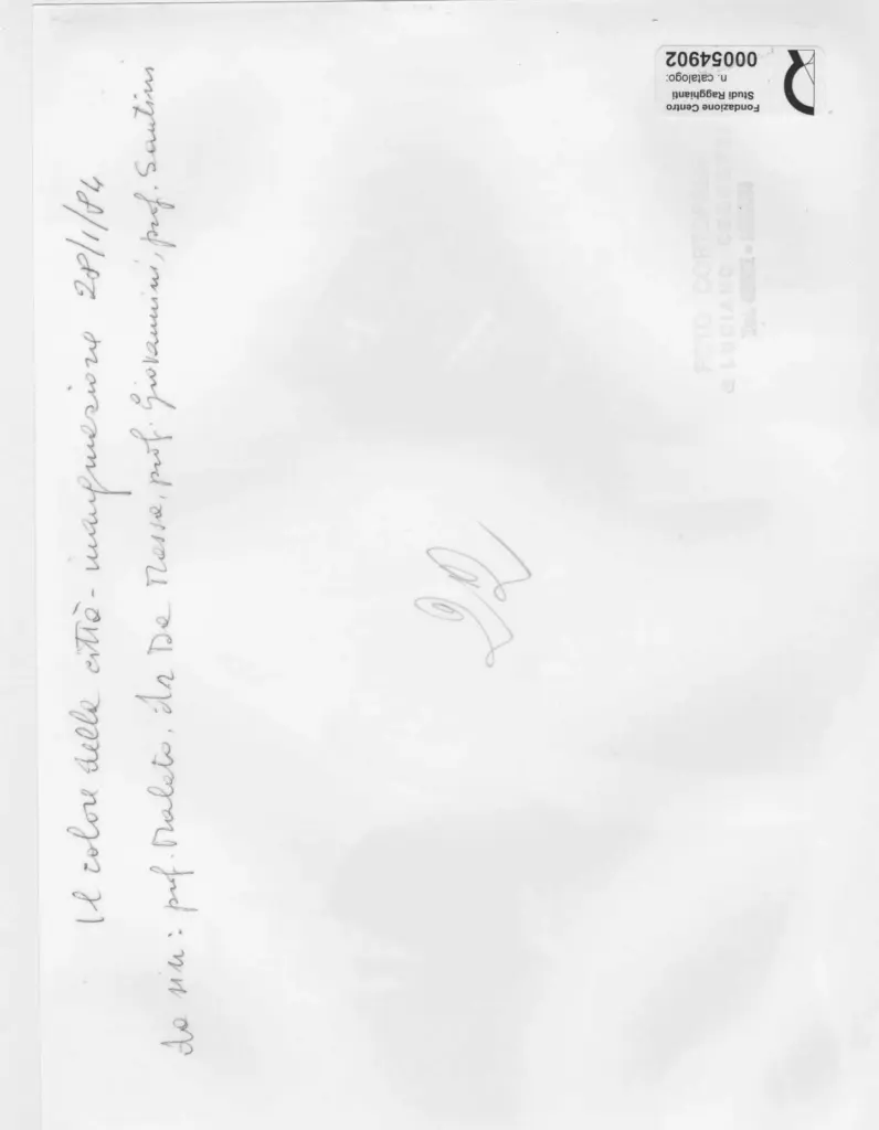 Foto Cortopassi , retro