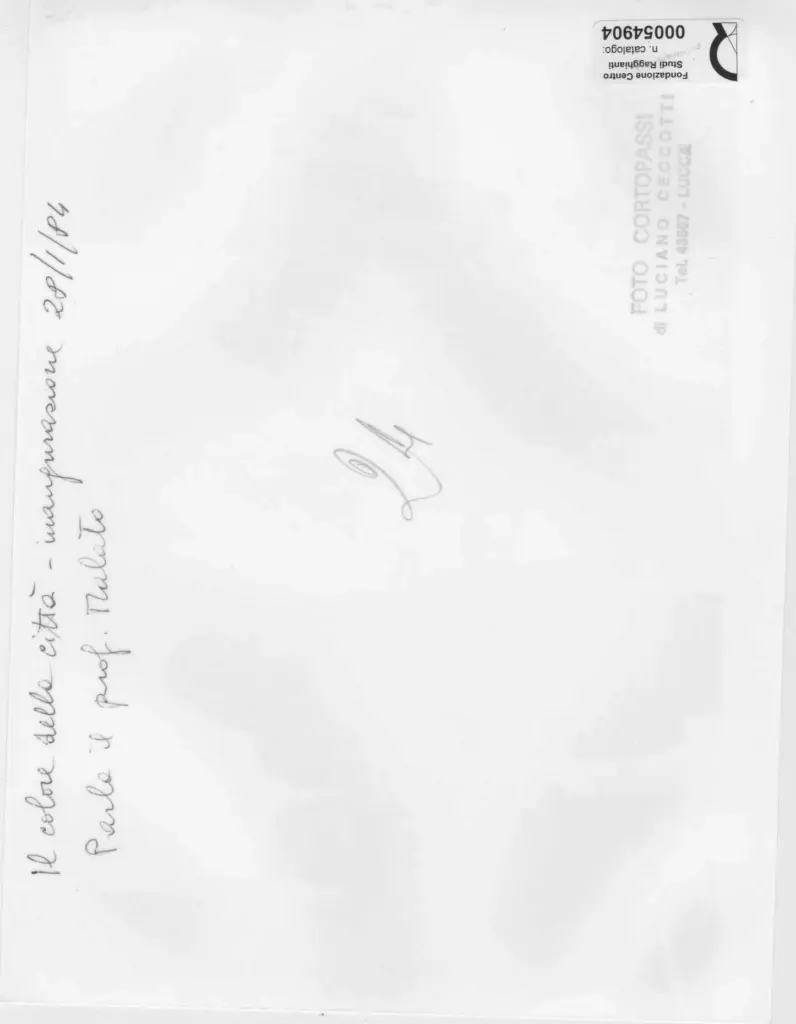 Foto Cortopassi , retro