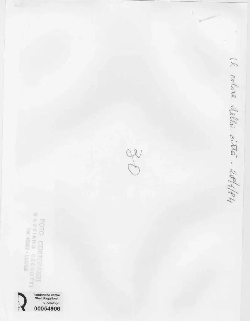 Foto Cortopassi , retro