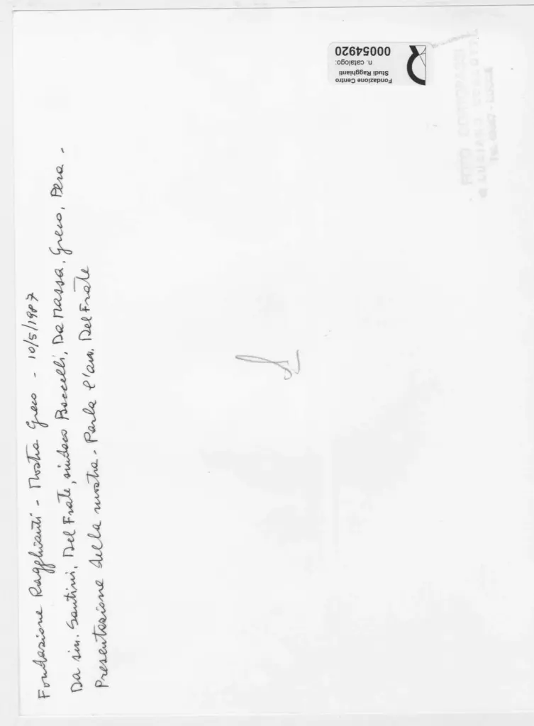 Foto Cortopassi , retro