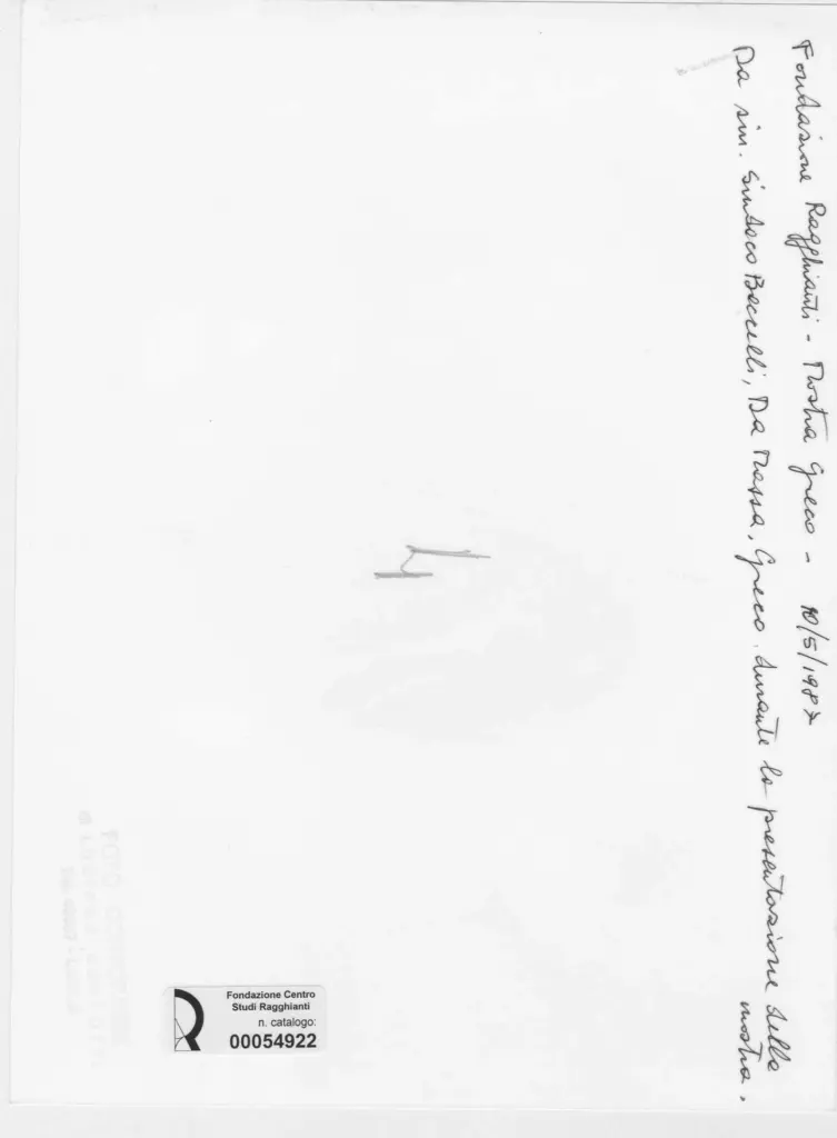 Foto Cortopassi , retro