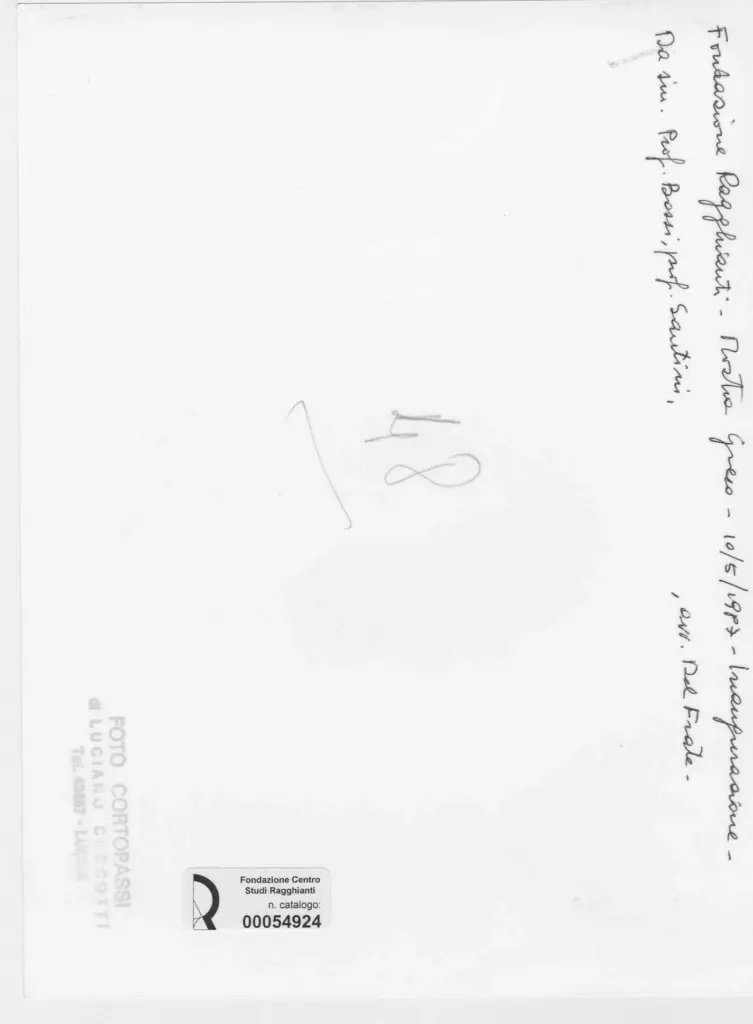 Foto Cortopassi , retro