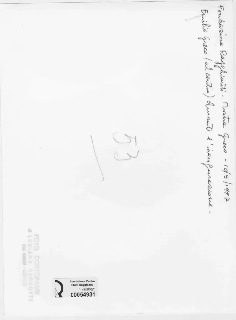 Foto Cortopassi , retro