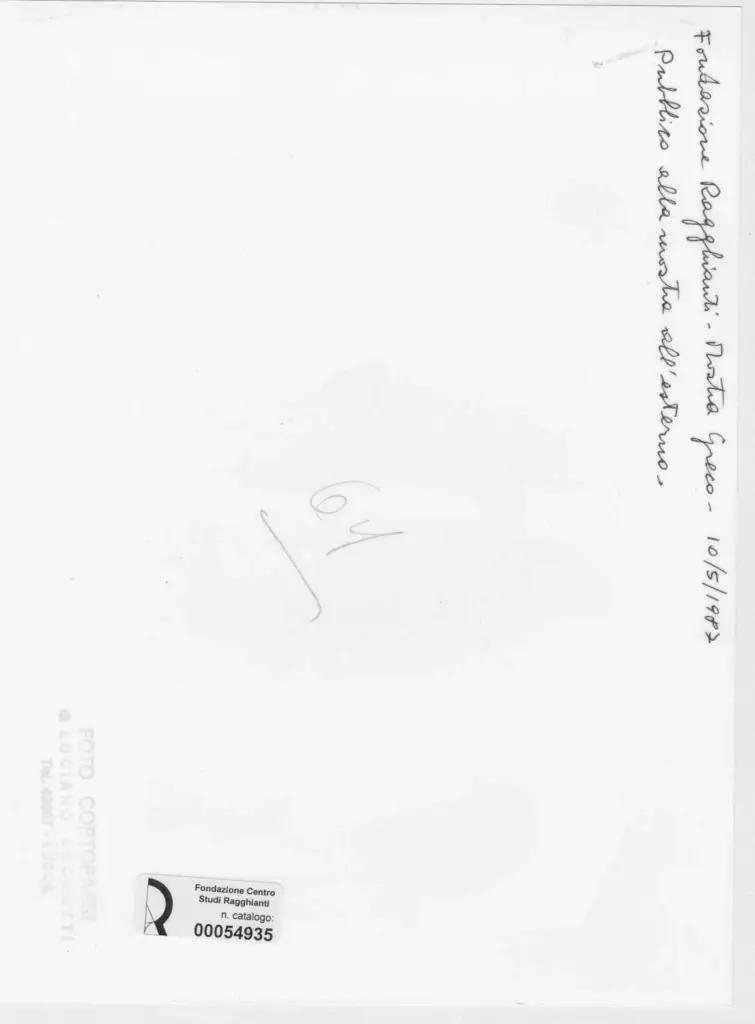 Foto Cortopassi , retro