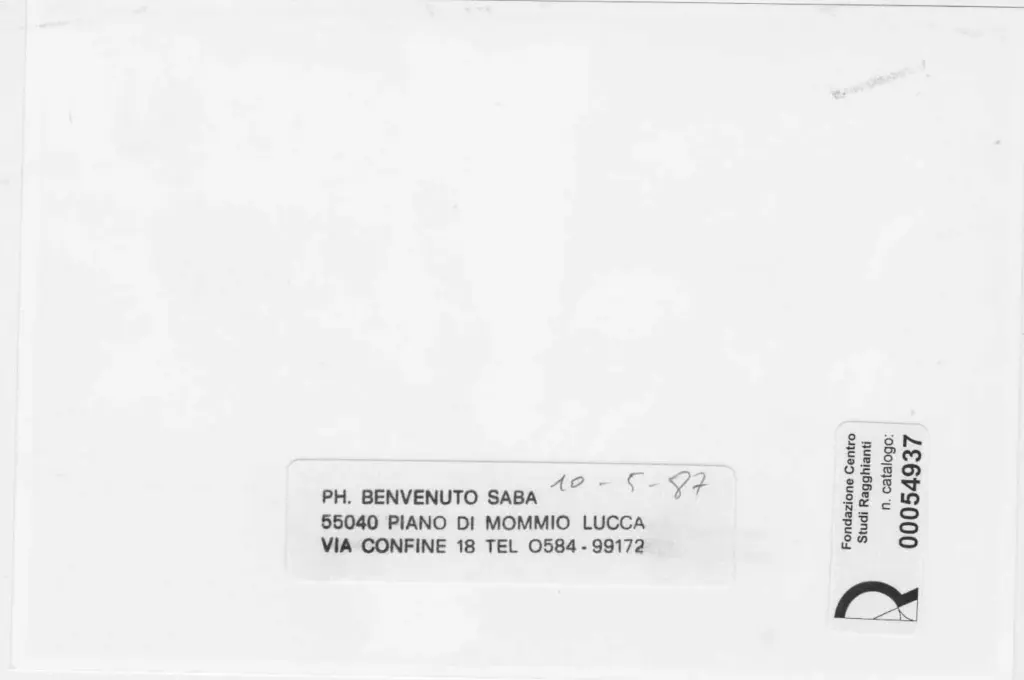 Saba, Benvenuto , retro