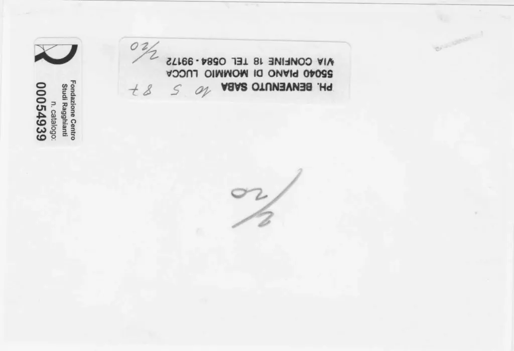 Saba, Benvenuto , retro