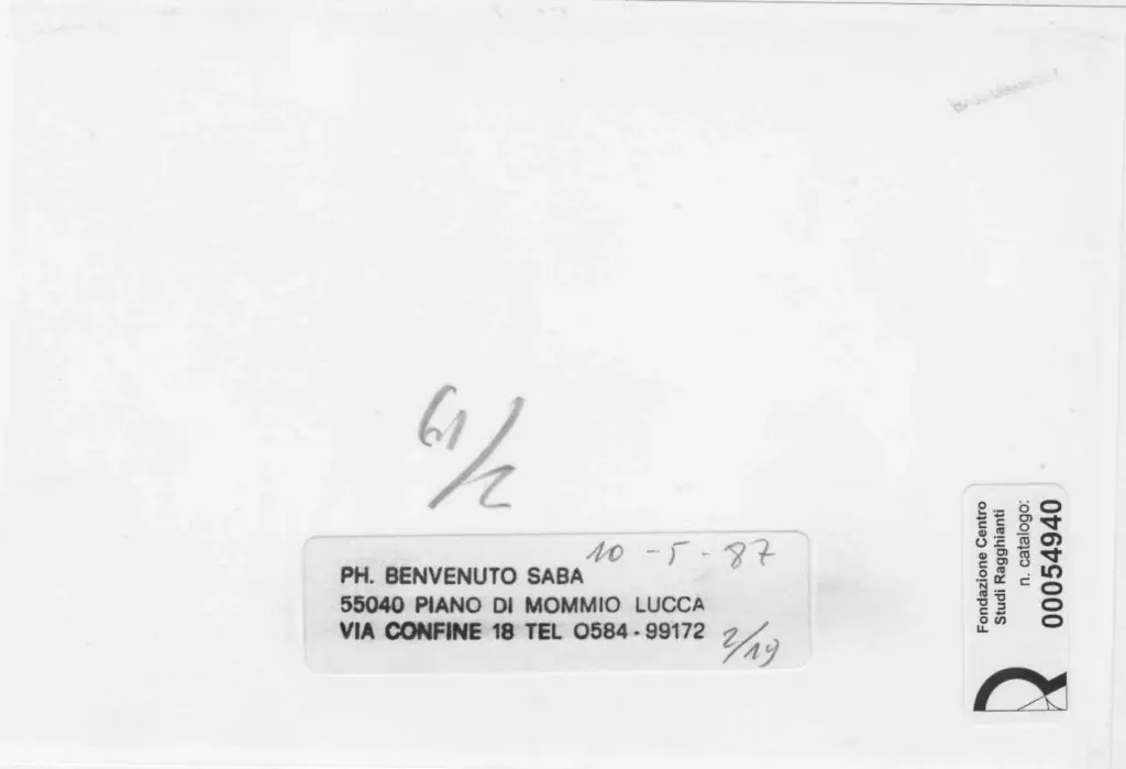 Saba, Benvenuto , retro