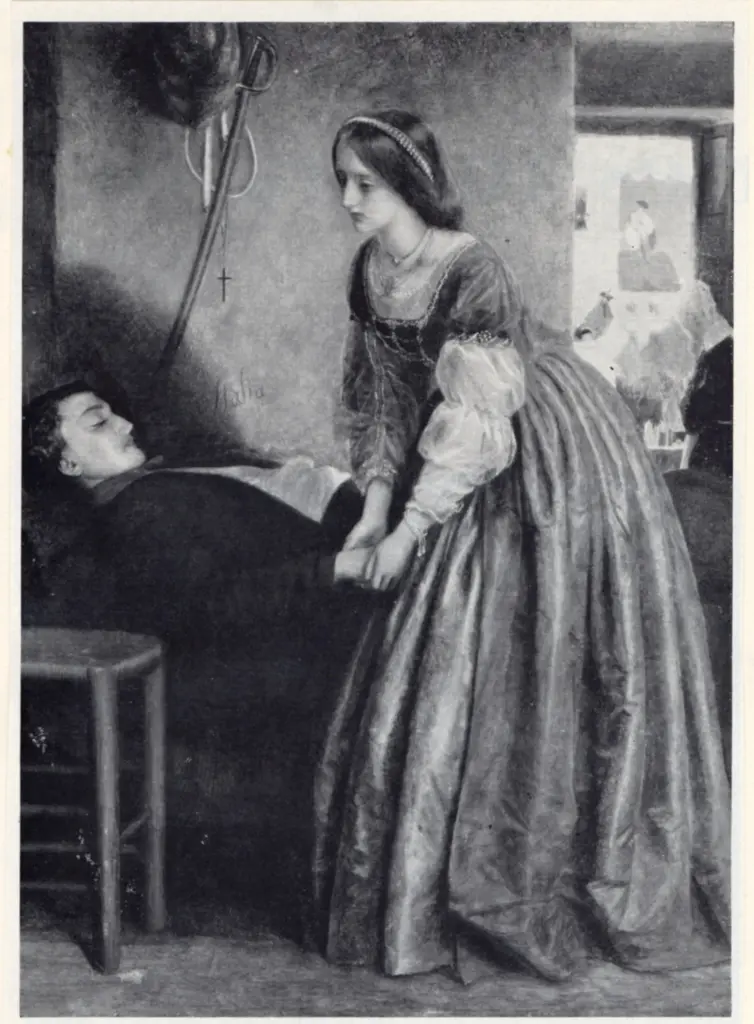 Anonimo , Hughes, Arthur - sec. XIX , fronte